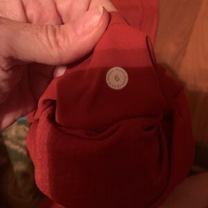 Red / orange Athletic Leggings Lululemon size 6